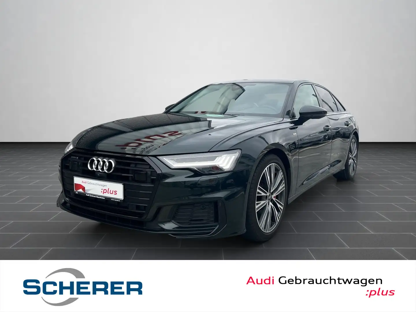 Audi A6 55 TFSIe HD-MAT B&O PANO 360 GRAD Grün - 1