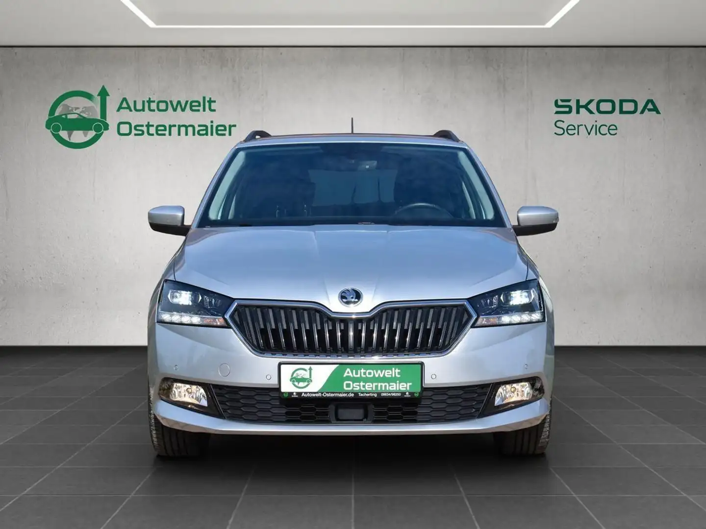 Skoda Fabia Combi1.0 TSI Best of*LED*NAVI*Smartlink* Silber - 2