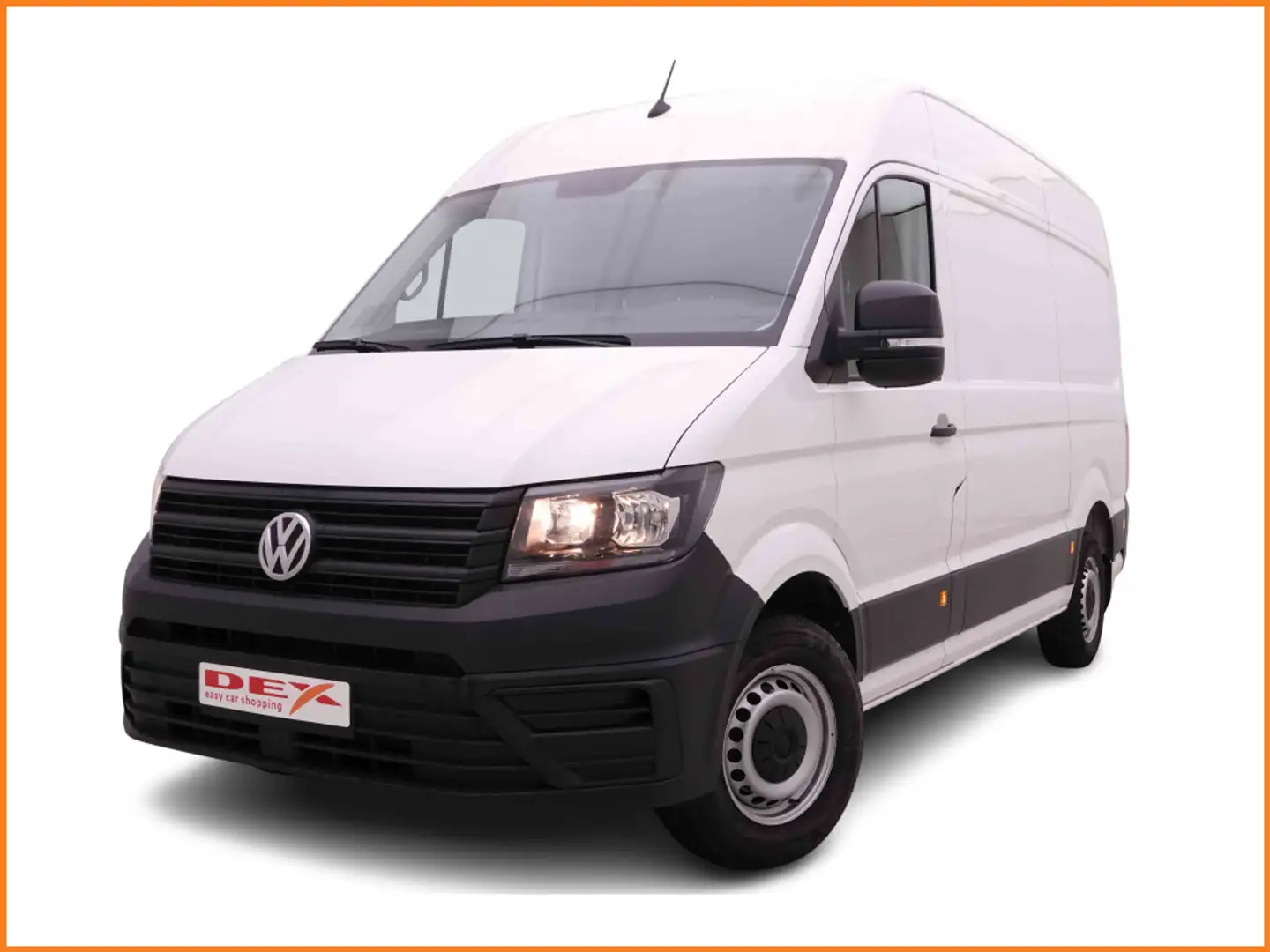 Volkswagen Crafter 2.0 Tdi 140 DSG 3500 L2H2 3 pl + Camera + Tow Bar  Wit - 1