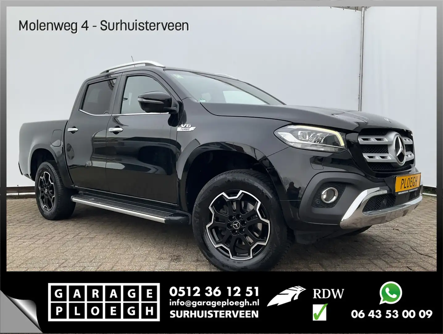 Mercedes-Benz X 350 d V6 Turbo 4-MATIC MARGE Power Edition Trekhaak (3 Negro - 1