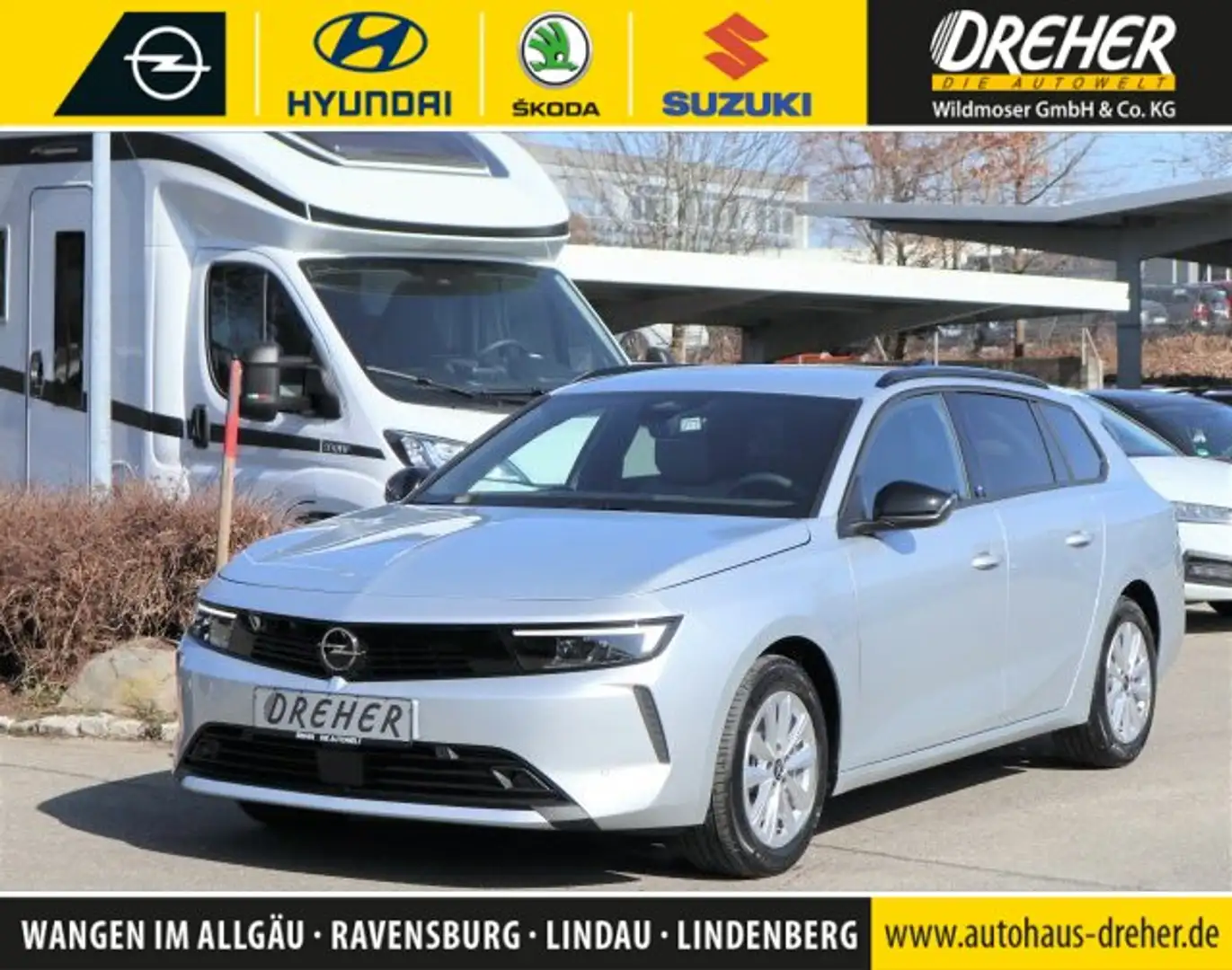 Opel Astra ST Edition Navi/Lenkrad- u.Sitzhzg/ AppleCarplay Silber - 1