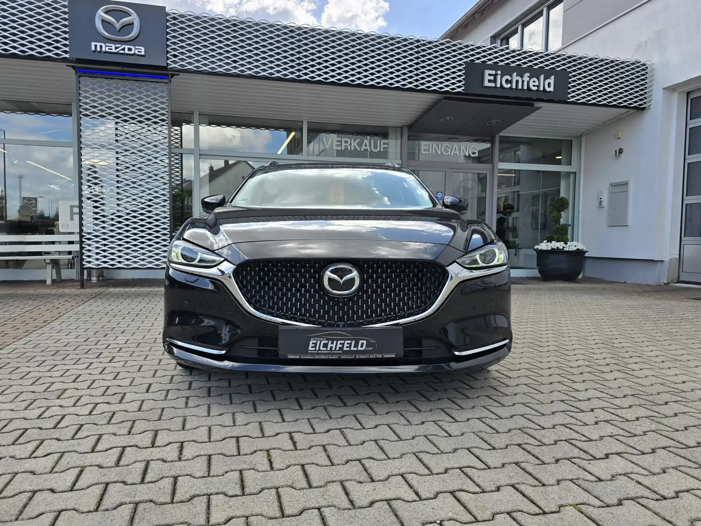Mazda 6 SKYACTIV-D 184 FWD 6AG SPORTSLINE LEDER-S Schwarz - 1