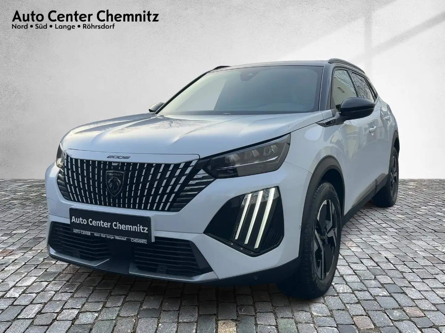 Peugeot 2008 1.2 Hybrid 136 GT Kamera LED Leder Weiß - 2