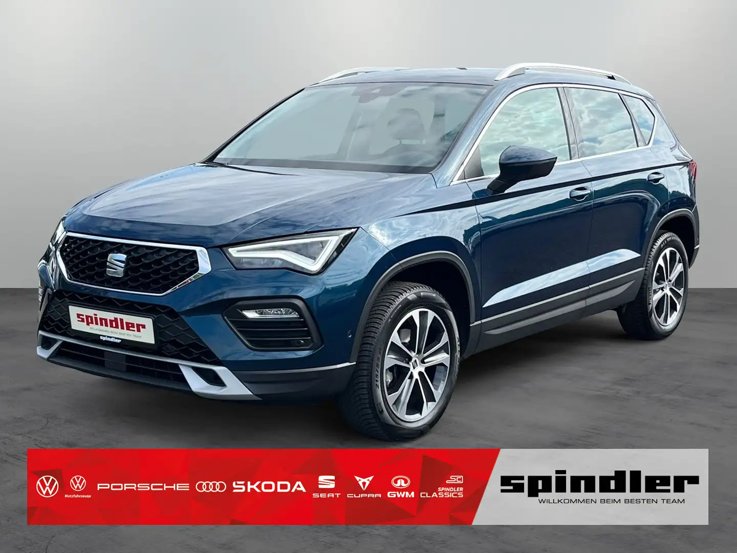 SEAT Ateca Style 1.5 TSI DSG/LED, ACC, Navi-High, SHZ Blau - 1