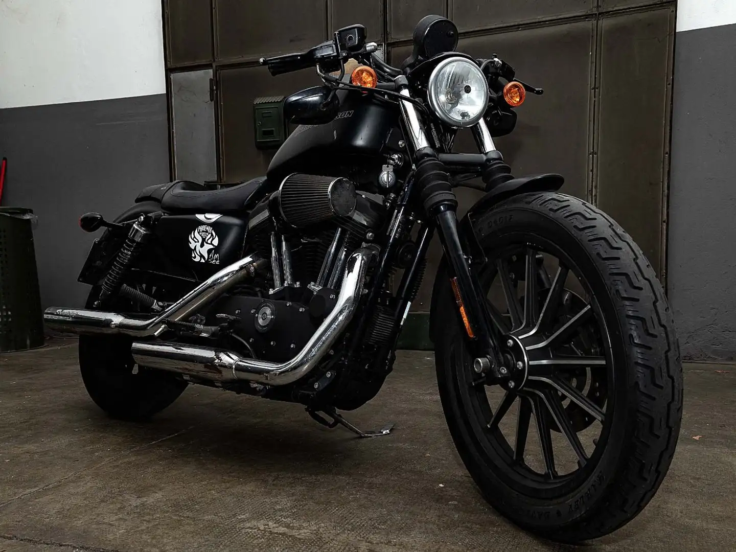 Harley-Davidson Iron 883 Anniversario sposter Czarny - 1