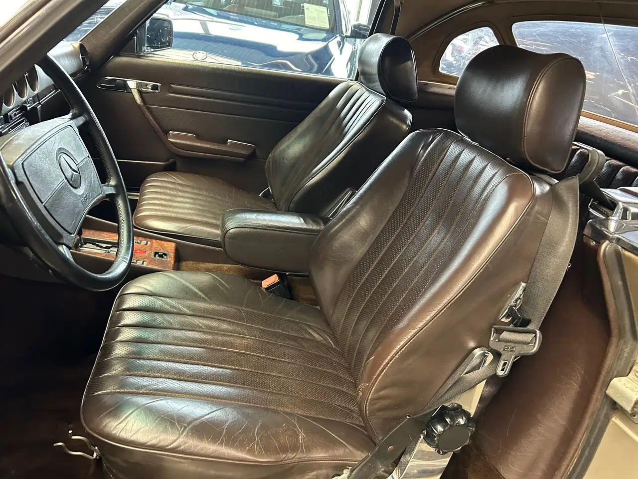 Mercedes-Benz 500 SL *ORIGINEEL EUROPEES* Oldtimer Prachtige staat, foto 7