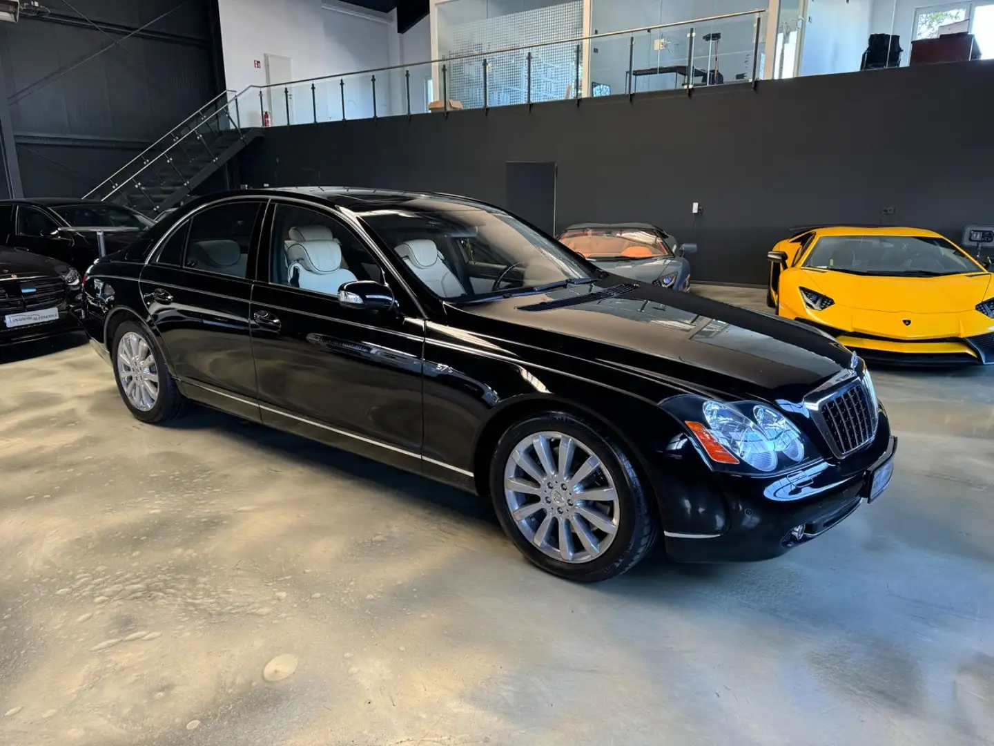 Maybach 57 S DEUTSCHES FAHRZEUG/EXCLUSIV/SOLARMODUL/TOP Negro - 2