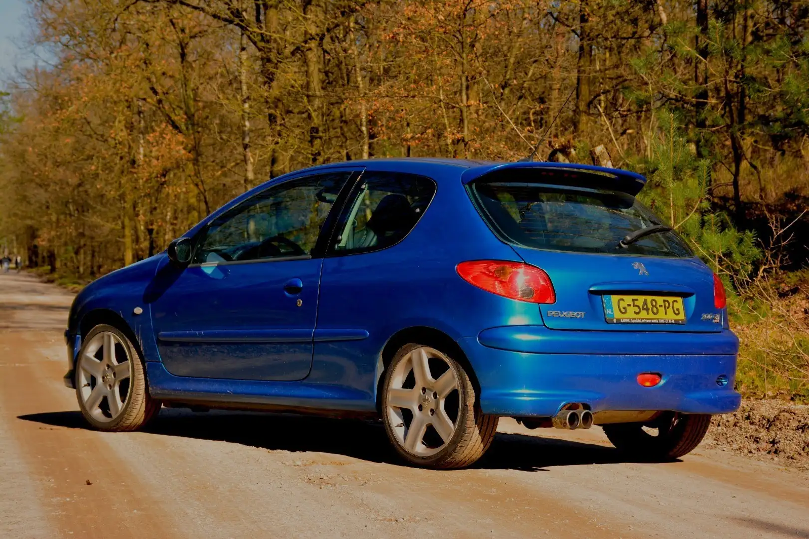Peugeot 206 2.0-16V RC Blauw - 1