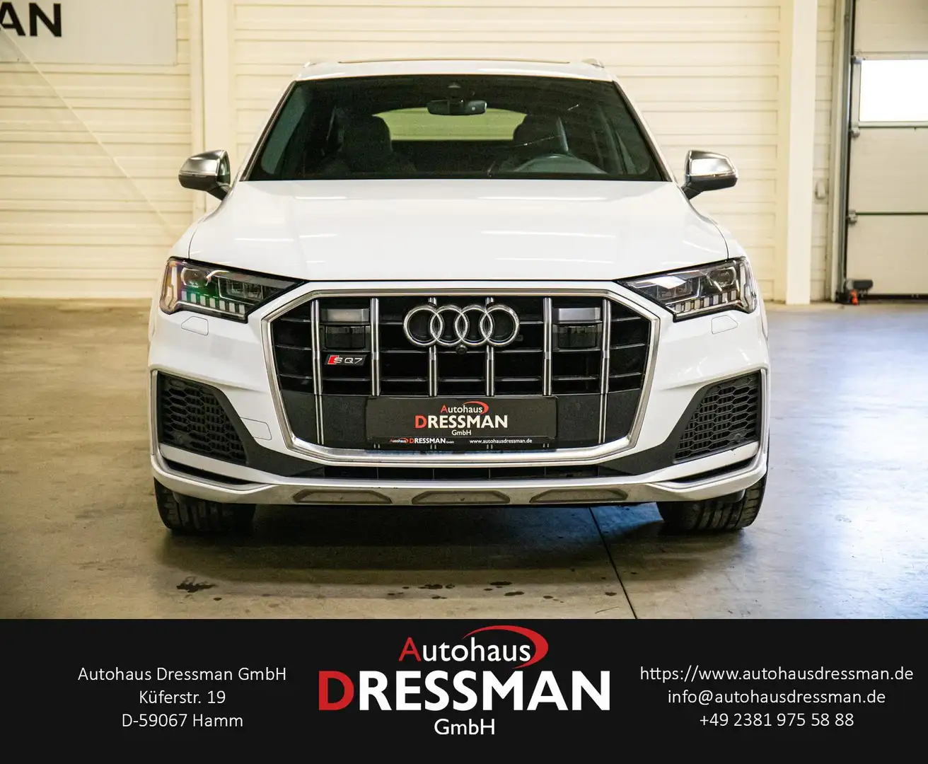 Audi SQ7 TDI MATRIX PANO STHZG AHK ACC 360° S-SITZE Blanc - 2
