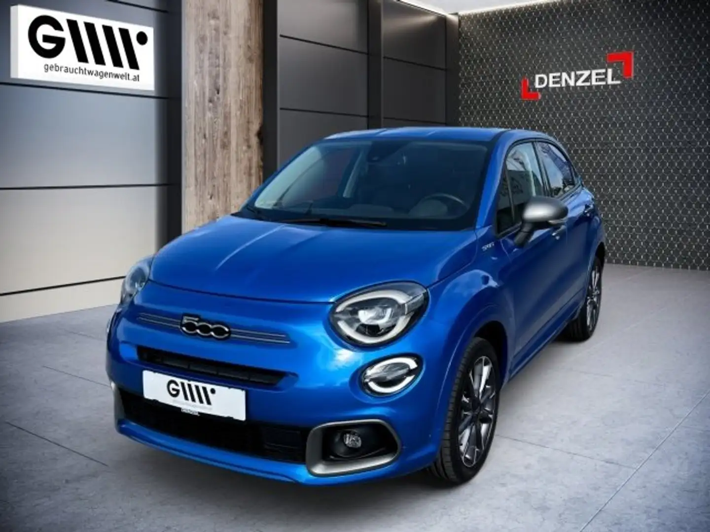 Fiat 500X Hatchback MY22-Hybrid 130 7-Gang DCT Sport Blau - 2