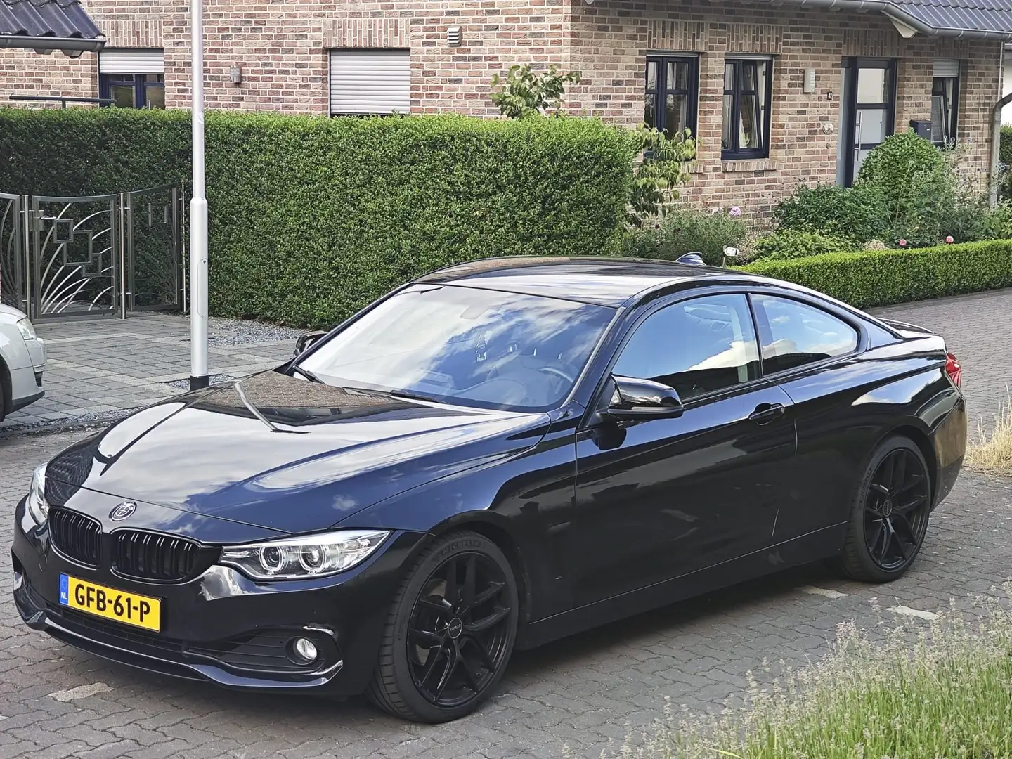 BMW 420 420i | Elek. Leder Sportstoelen | B48 | Zwart Zwart - 1