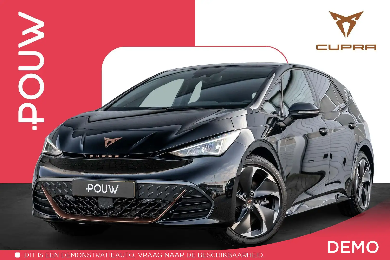 CUPRA Born 230pk Business 63 kWh | Sporstoelen | Adaptive Cru Černá - 1