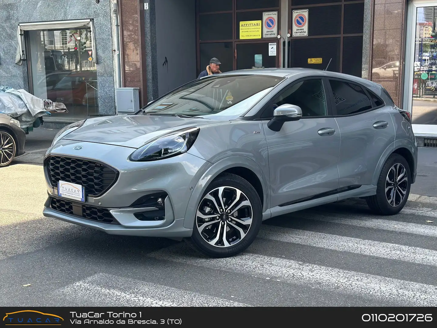 Ford Puma ST Line 1.0 EcoBoost mHEV Gris - 1