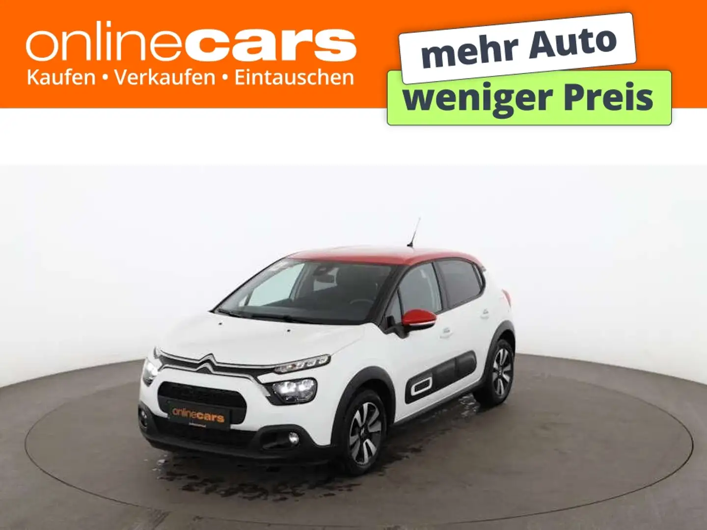 Citroen C3 1.2 PureTech 83 Shine LED TEMPOMAT KLIMA RADIO Weiß - 1