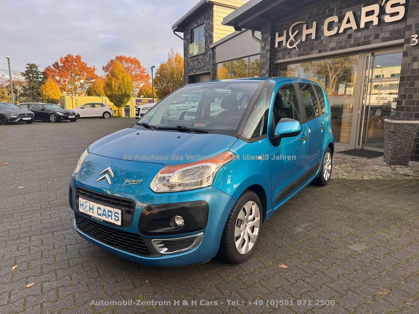 Citroen C3 Picasso 1.4 Tendance / LPG-Gasanlage Klima Blau - 1