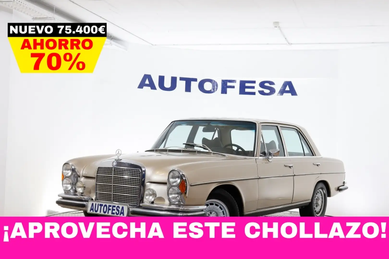 Mercedes-Benz 230 3.5 200cv Auto 4P # TECHO ELECTRICO Béžová - 1