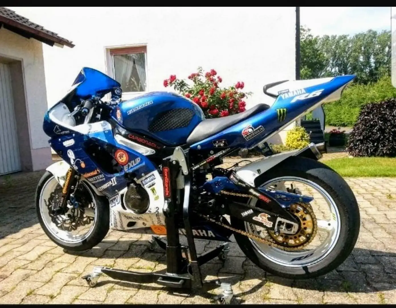 Yamaha YZF-R6 RJ03 Bleu - 1