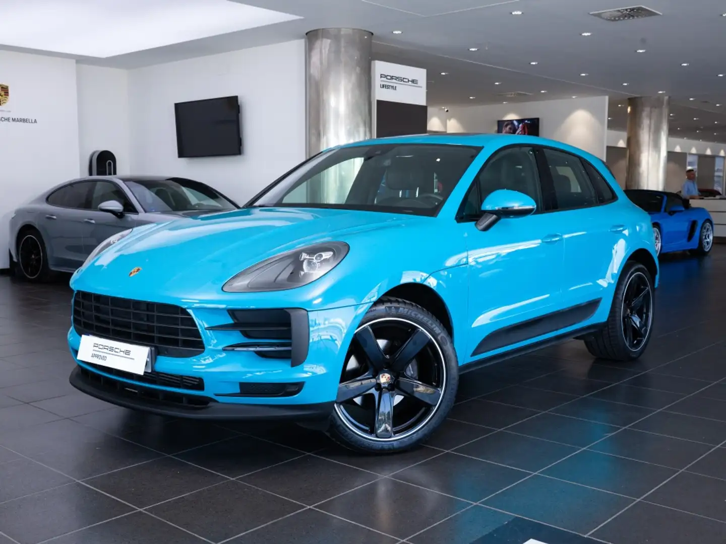 Porsche Macan Aut. Azul - 1