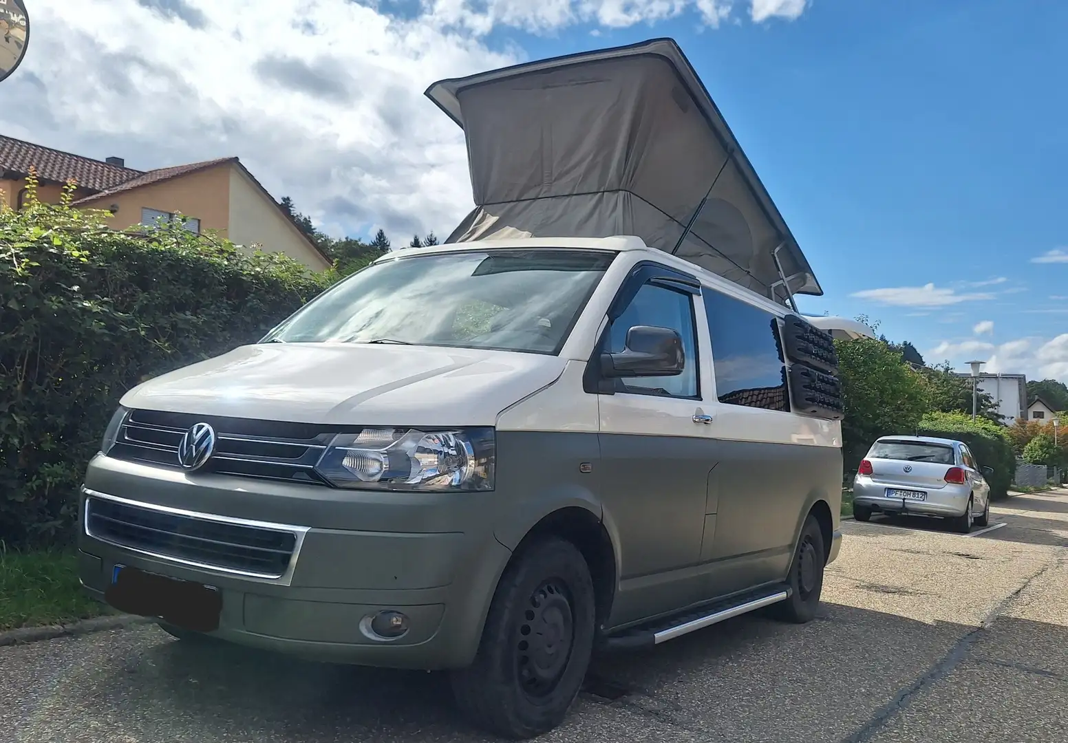 Volkswagen T5 California Transporter wie California Beach Camper Zulassung Weiß - 1