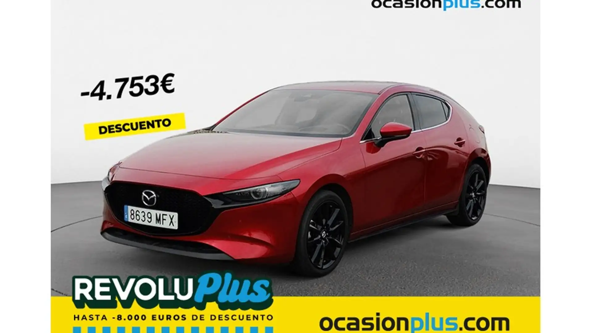 Mazda 3 2.0 e-Skyactiv-X Zenith Aut. 137kW Rojo - 1