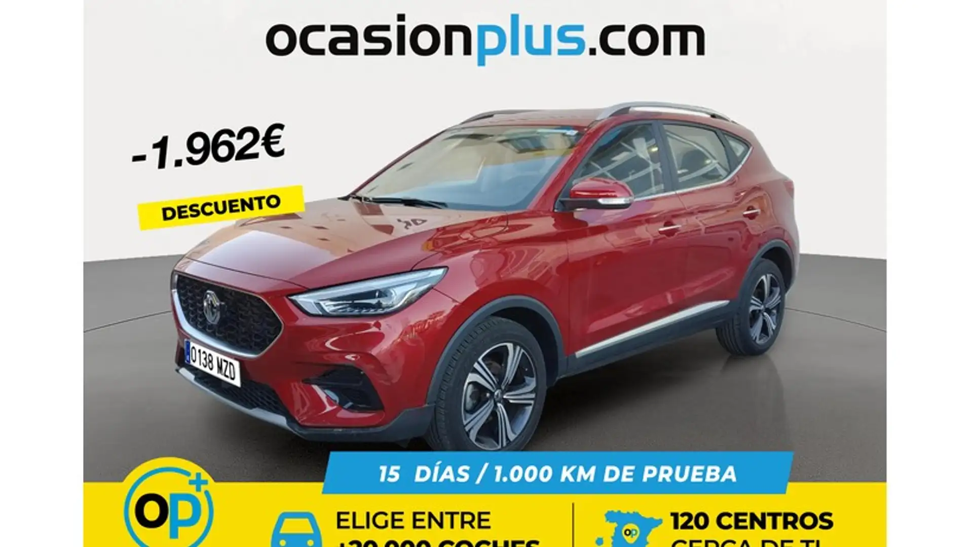 MG ZS 1.5 VTi-Tech Comfort 78kW Rouge - 1
