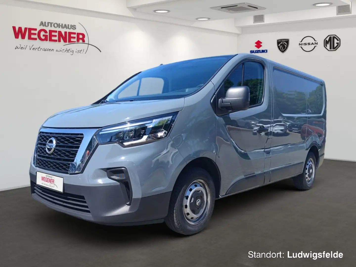 Nissan Primastar Kasten L1H1 2,8t *LED AHK Visia Klima Grau - 1