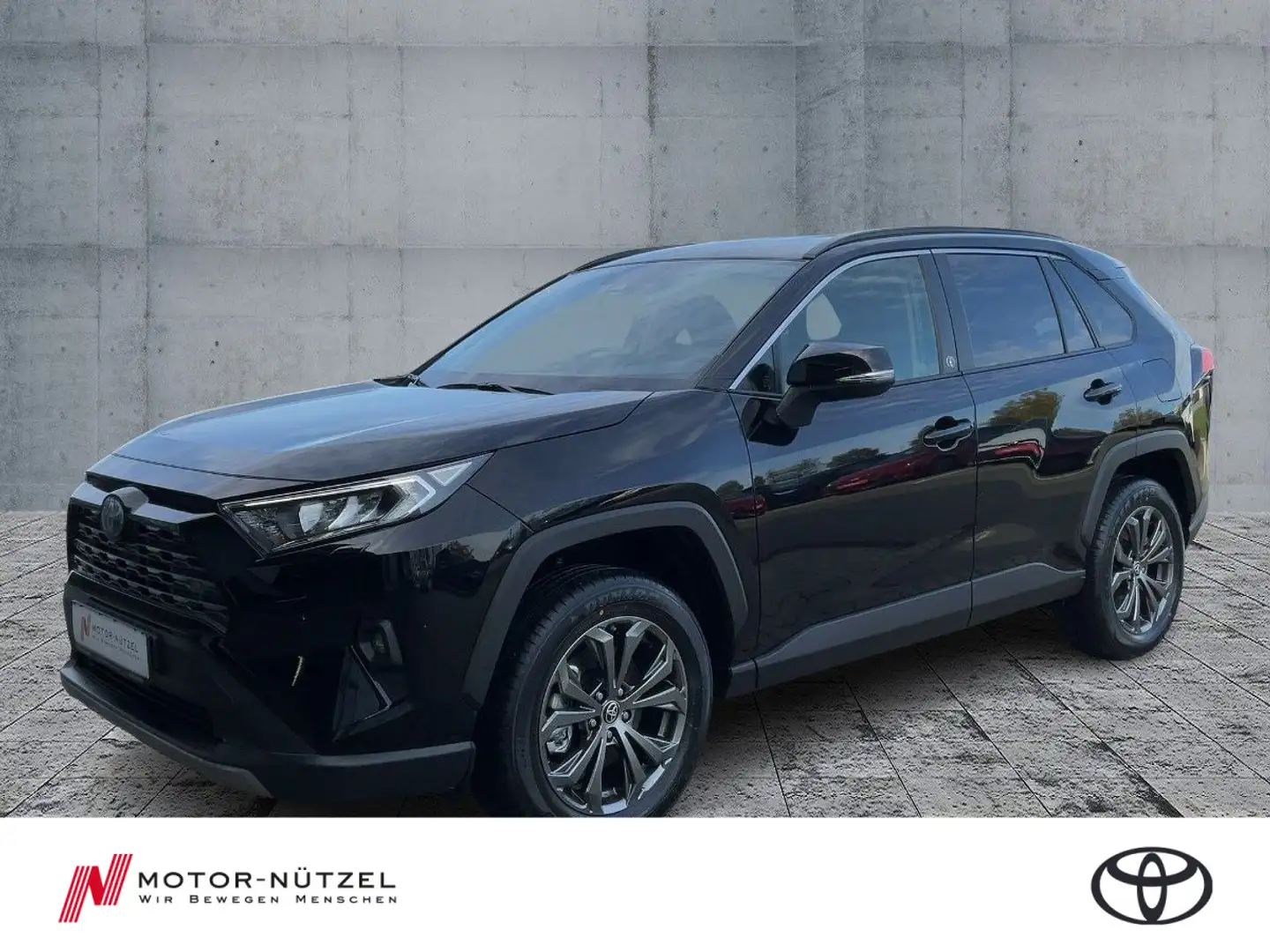 Toyota RAV 4 RAV4 2.5l Hybrid Team D LED+NAV+RSA Zwart - 1