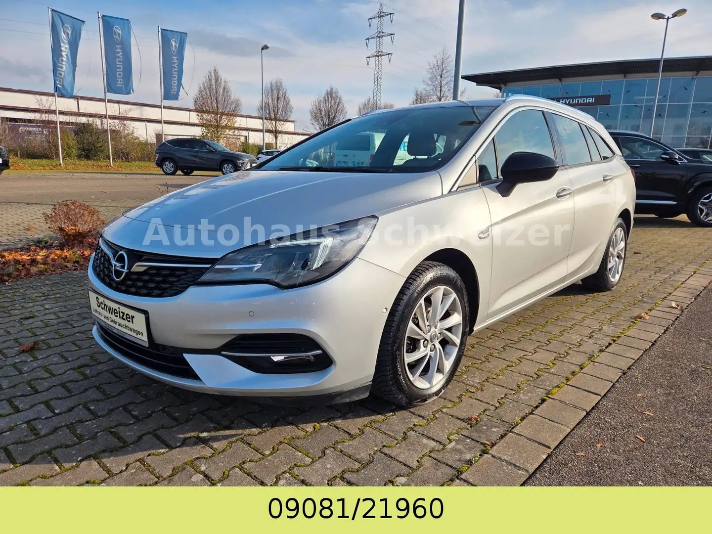 Opel Astra K Sports Tourer Elegance Silber - 1