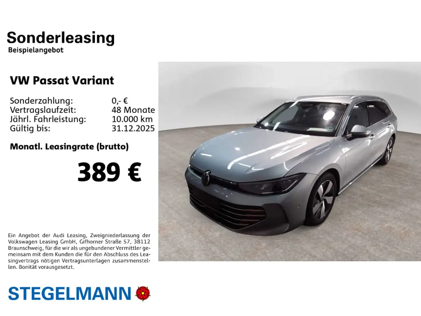 Volkswagen Passat Variant 2.0 TDI DSG Elegance *AHK*Kamera* Silber - 2