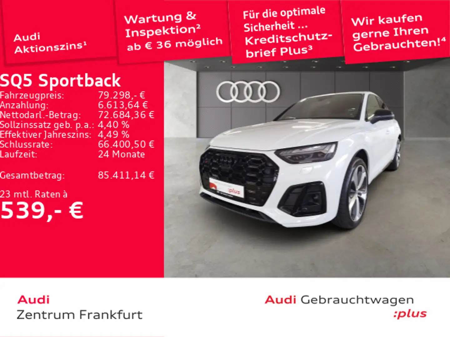 Audi SQ5 TDI tiptronic MatrixLED Luft Massa Weiß - 1