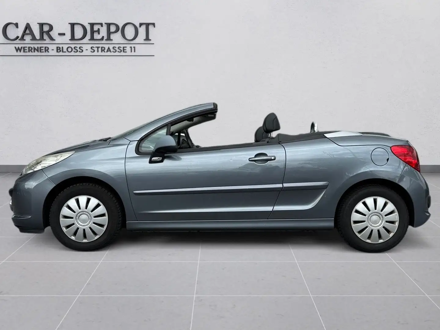 Peugeot 207 CC Cabrio-Coupe Sport*KLIMAAUT.*LEDER*SHZ* Grau - 2
