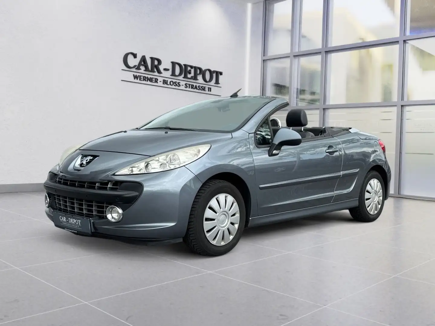 Peugeot 207 CC Cabrio-Coupe Sport*KLIMAAUT.*LEDER*SHZ* Grau - 1