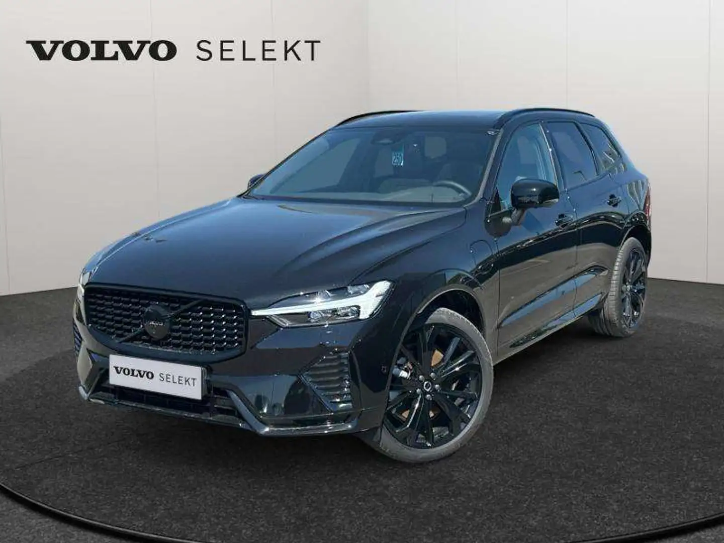 Volvo XC60 T6 Black Edition / Hybride Noir - 1