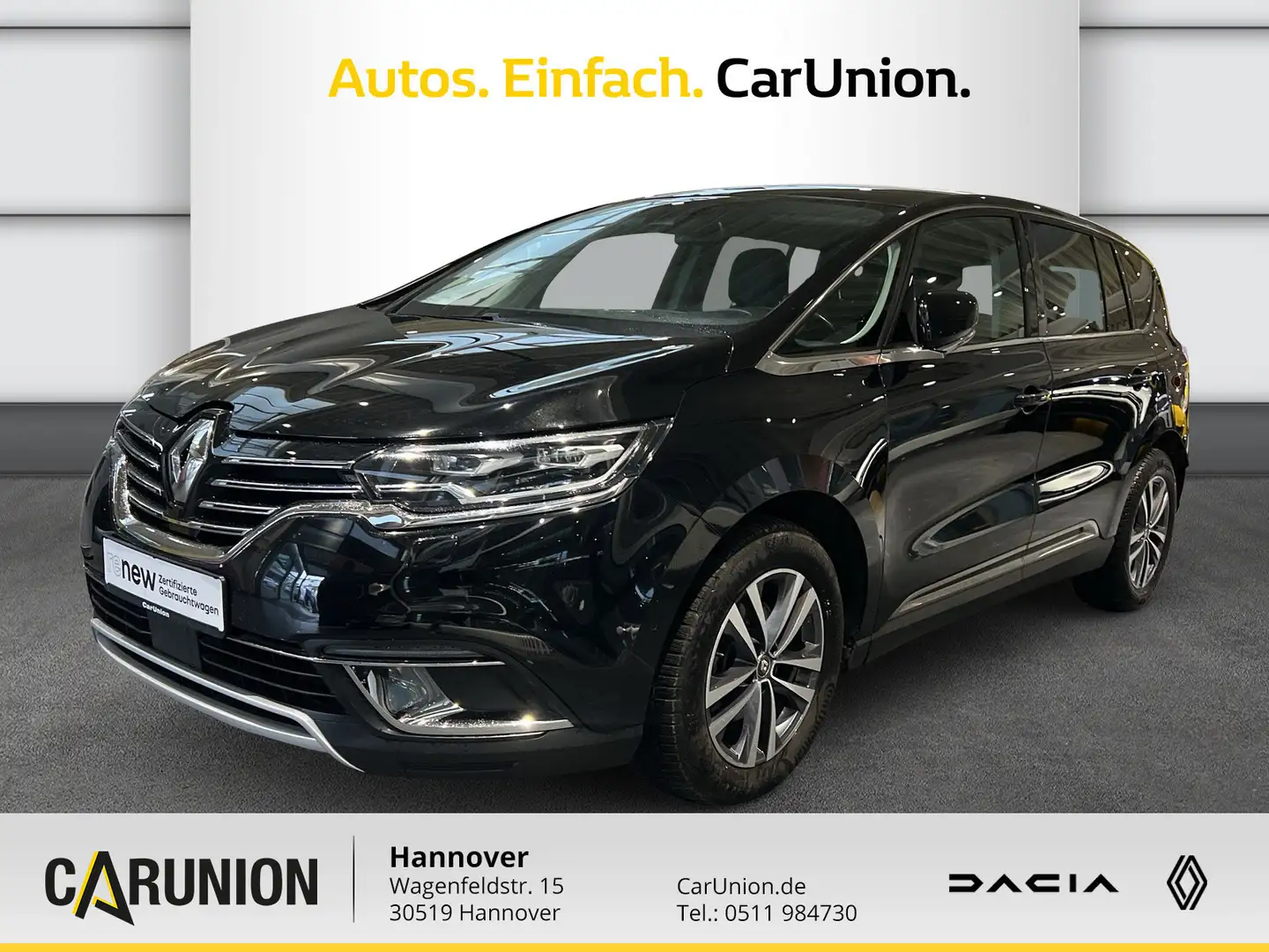Renault Espace Blue DCi 160 EDC Business Czarny - 1