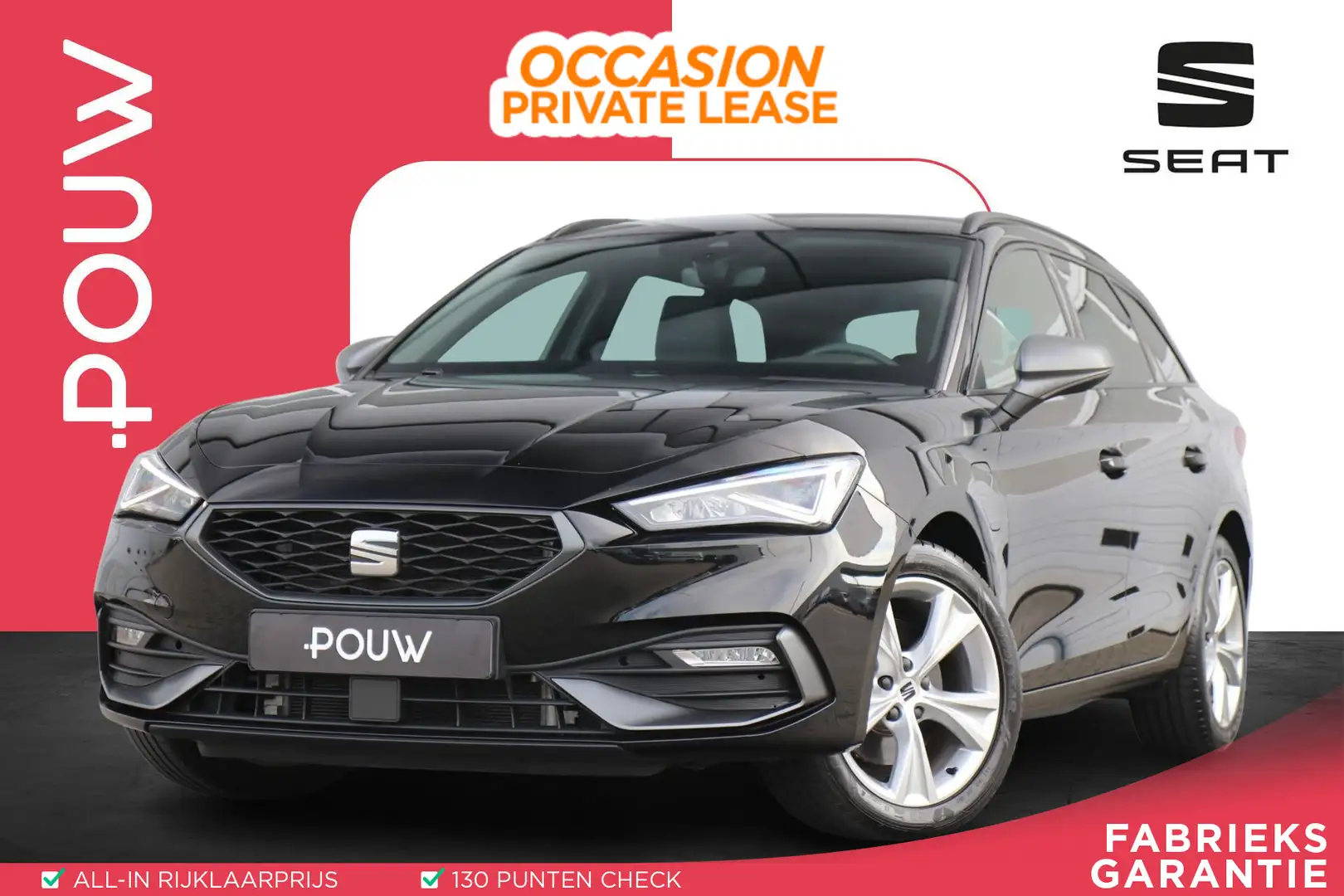 SEAT Leon e-Hybrid Sportstourer 1.4 TSI eHybrid 204pk PHEV FR Busines Fekete - 1