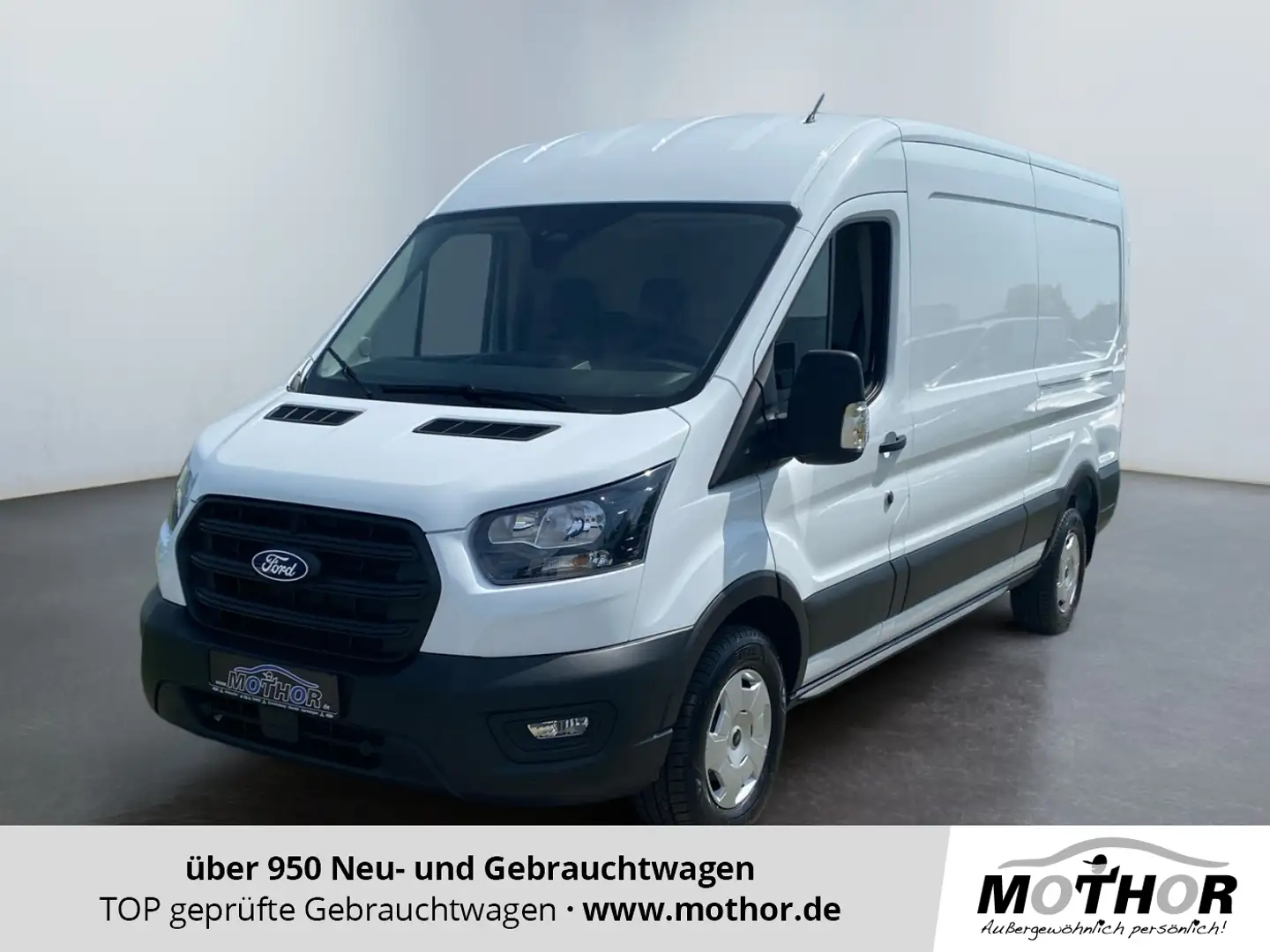 Ford Transit Trend 2.0 TDCi TEMP PDC AHK KAM DAB Weiß - 1