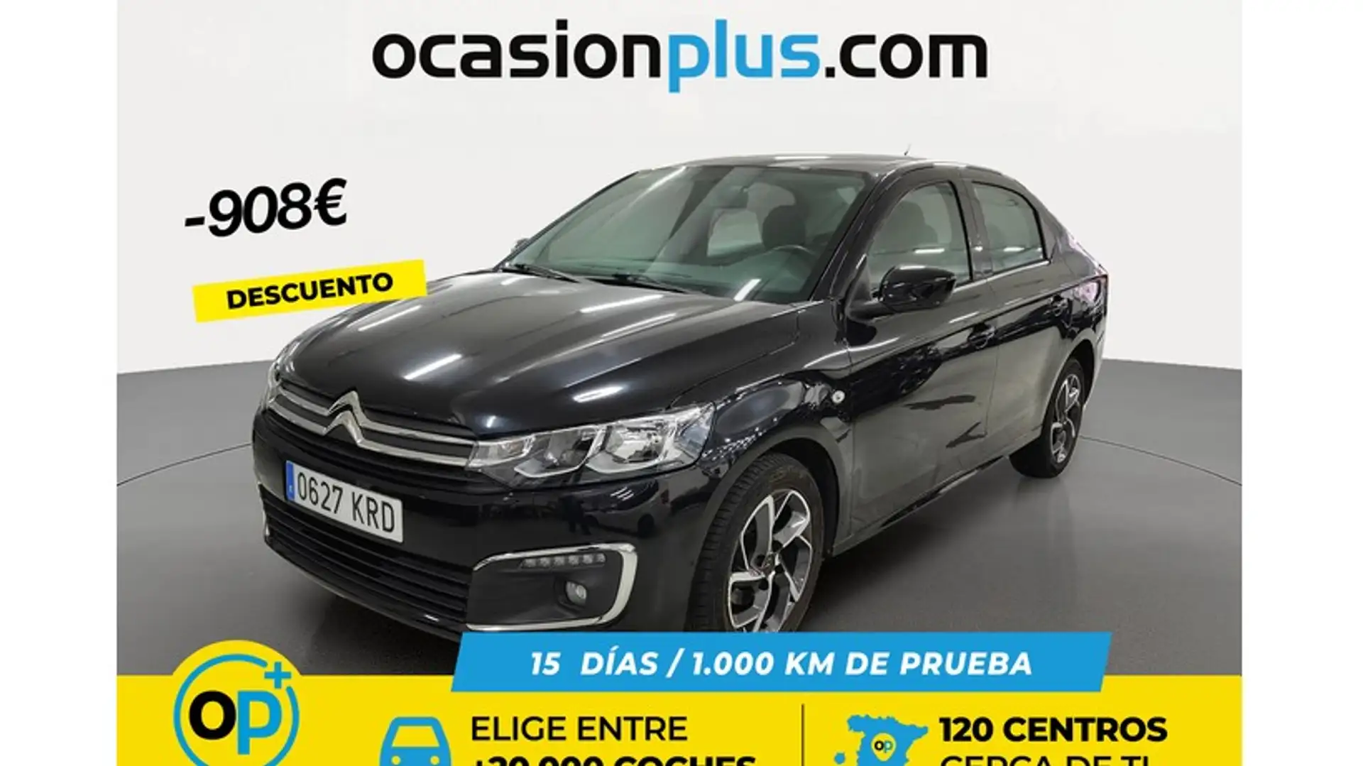 Citroen C-Elysée 1.5BlueHDi S&S Shine 100 Schwarz - 1