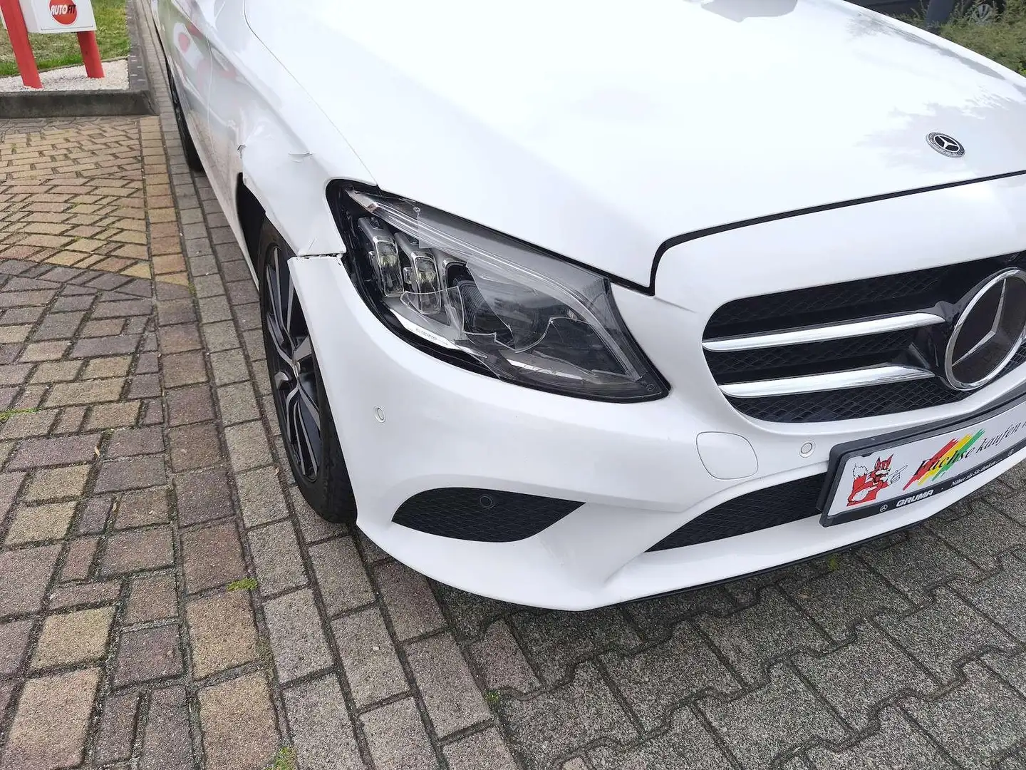 Mercedes-Benz C 300 C300d T 4Matic Multibeam/Sound/Memory/StandHz Blanc - 2