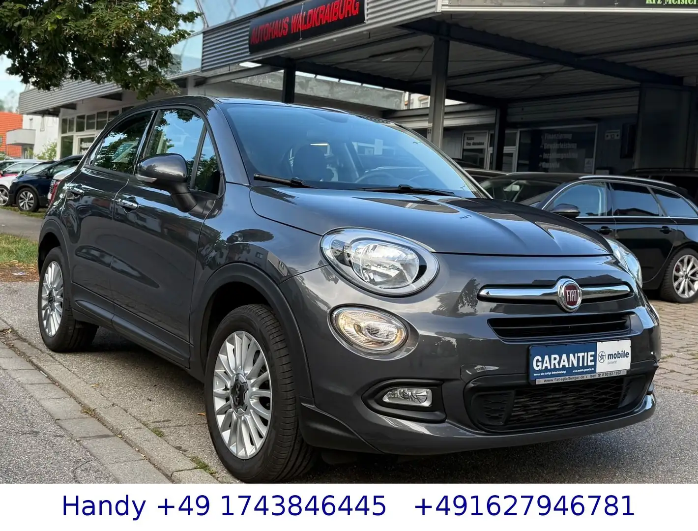 Fiat 500X 1.4i Turbo Pop Star/NAVI/CAR PLAY/SHZ/PDC Grau - 1