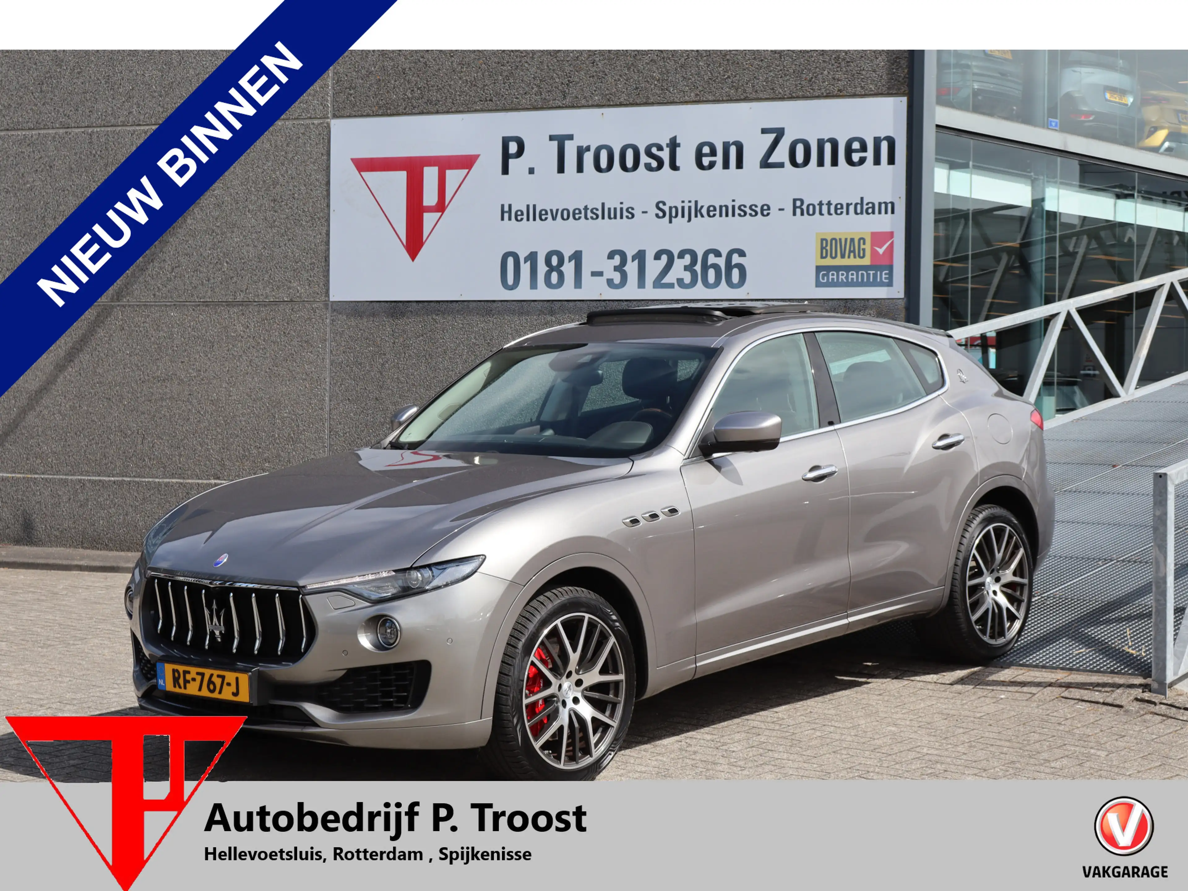 Maserati Levante 3.0 V6 S AWD Panoramadak! Nederlandse auto/Achteru