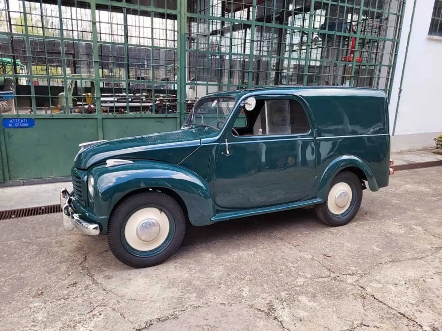 Fiat 500 C Topolino Furgoncino Verde - 1