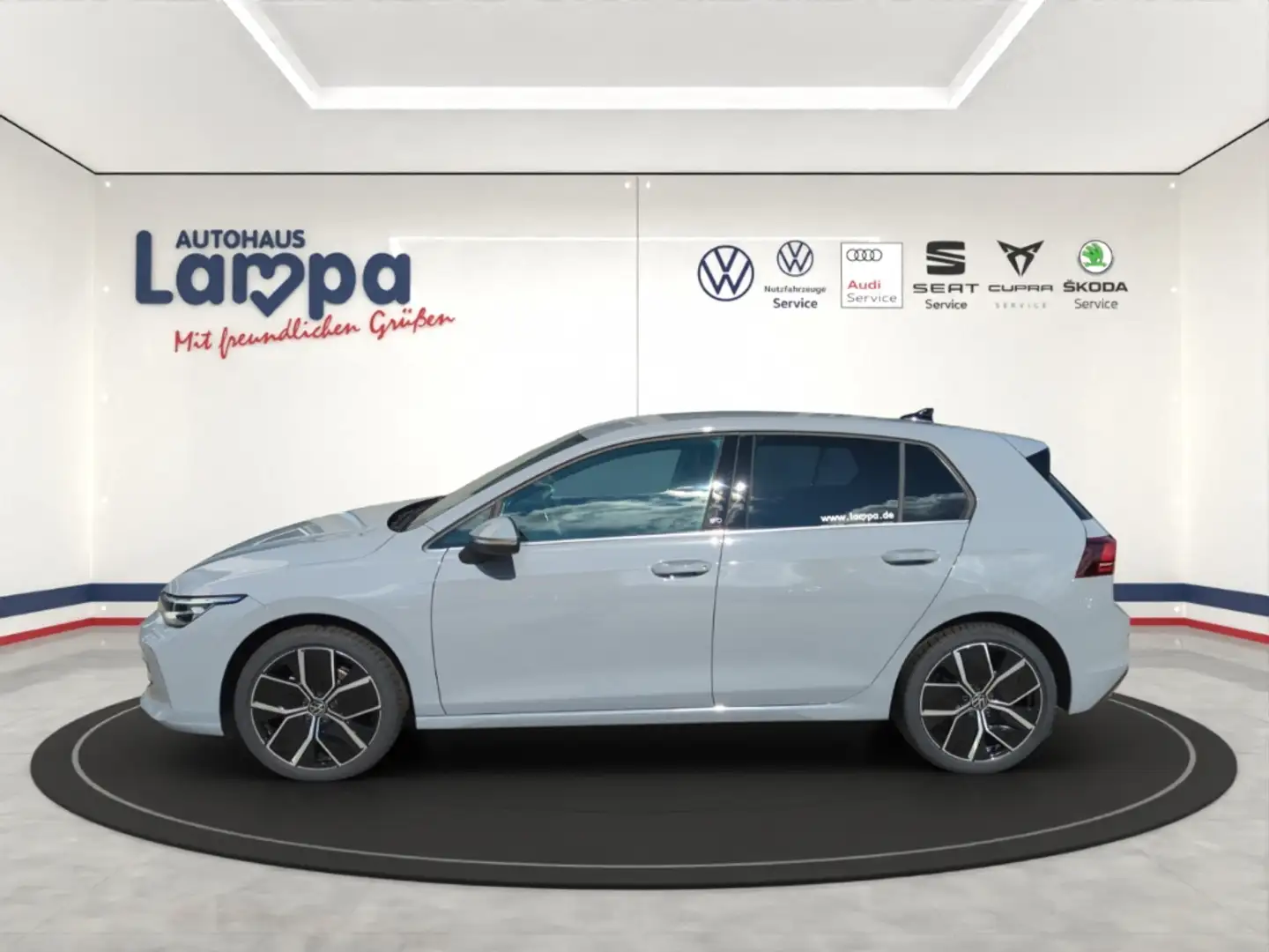 Volkswagen Golf VIII EDITION 50 1.5 eTSI DSG AHK,NAV,ACC,DAB+,LED Gris - 2