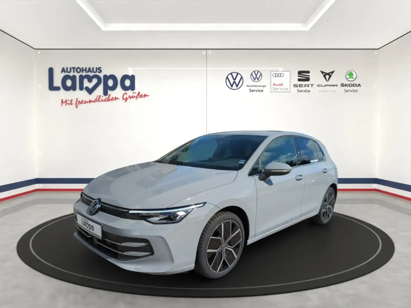 Volkswagen Golf VIII EDITION 50 1.5 eTSI DSG AHK,NAV,ACC,DAB+,LED Gris - 1