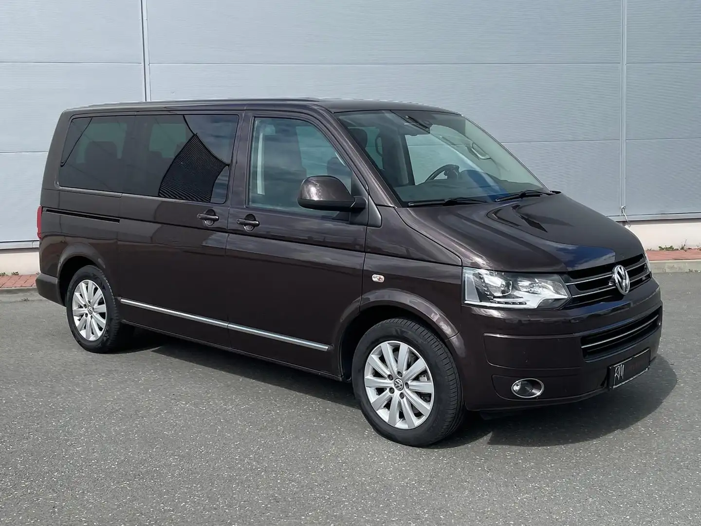 Volkswagen T5 Multivan Highline 4M LEDER AHK MFL Braun - 2