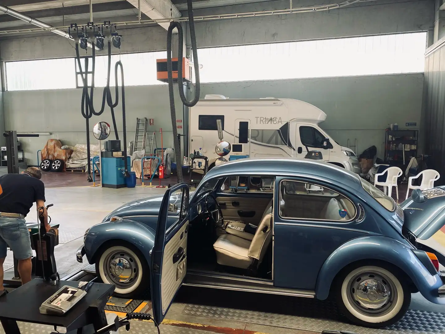 Volkswagen Maggiolino 1200 vetro piatto ,asi targa oro ,diego 3384607979 Blauw - 2