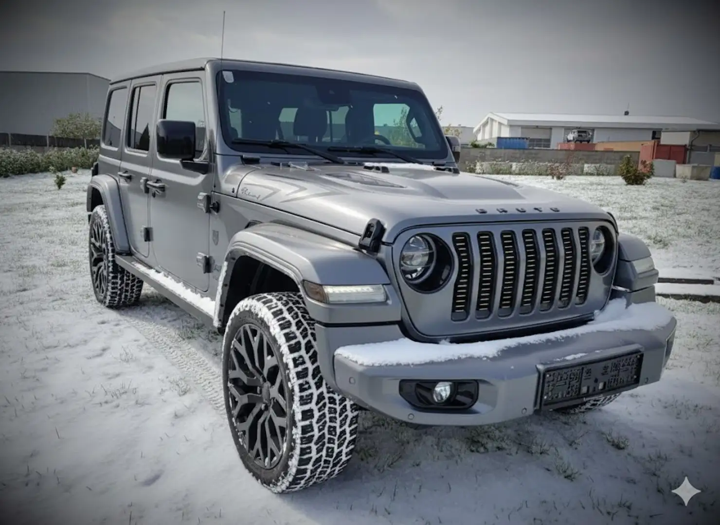 Jeep Wrangler Wrangler Unlimited Rubicon 2,2 CRDi Aut. Unlimited Rubicon Brute Grau - 1