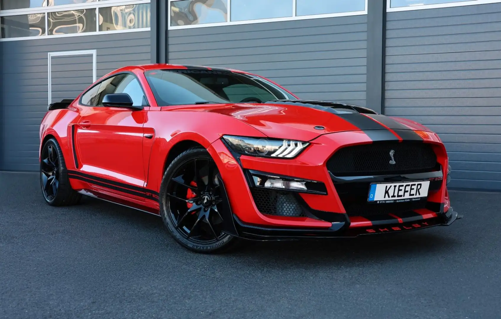 Ford Mustang 3.7 V6 GT500 Optik/LED/CarPlay/KAMERA/20 Rot - 1