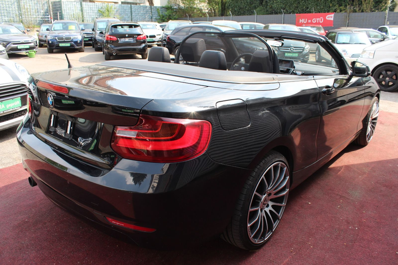 BMW 218 i CABRIO AUTOMATIK KLIMA LEDER 19.ZOLL 2.Hd — photo 9