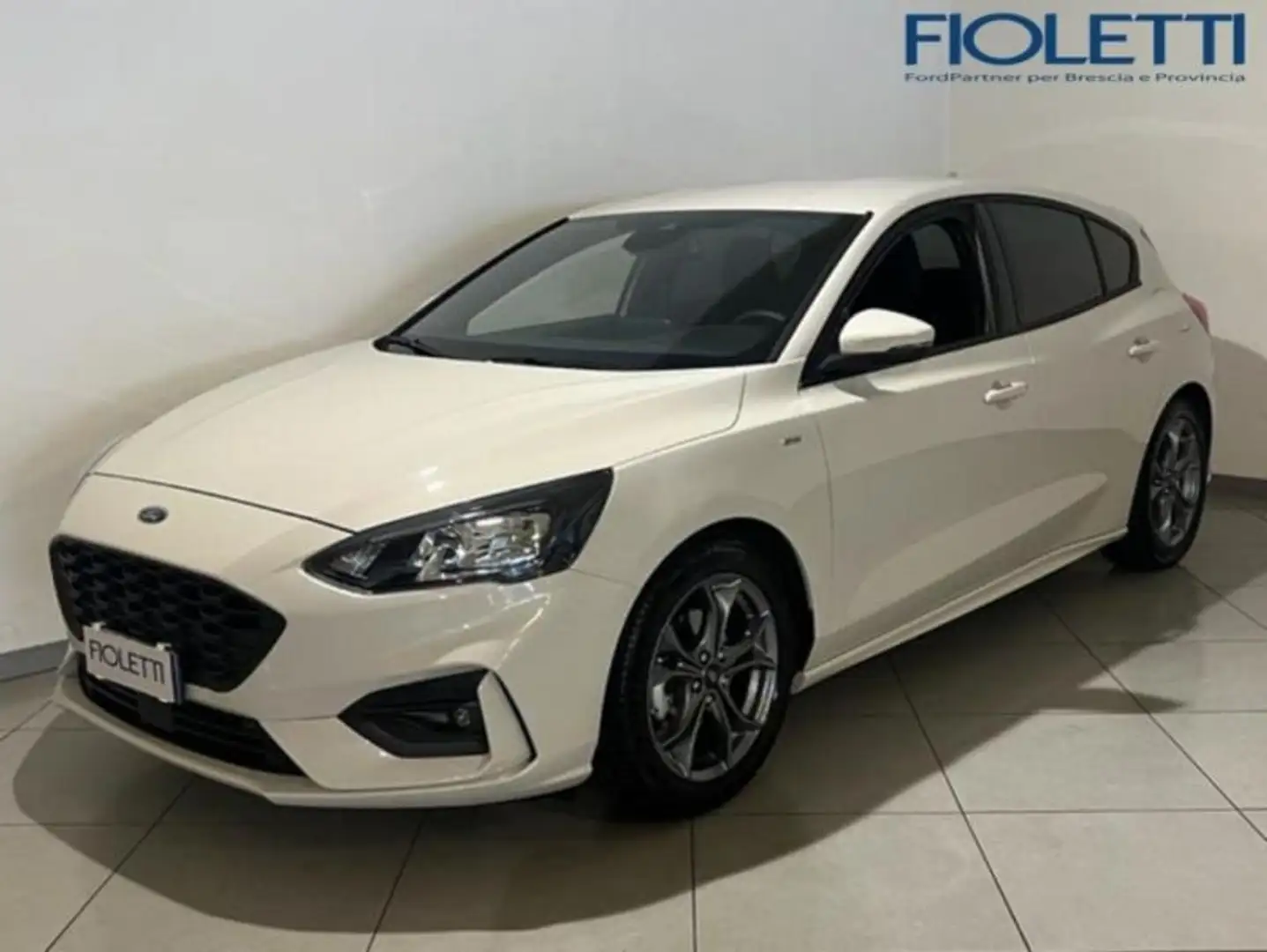 Ford Focus 4ª SERIE 1.0 ECOBOOST HYBRID 125 CV 5P. ST LINE Bianco - 1