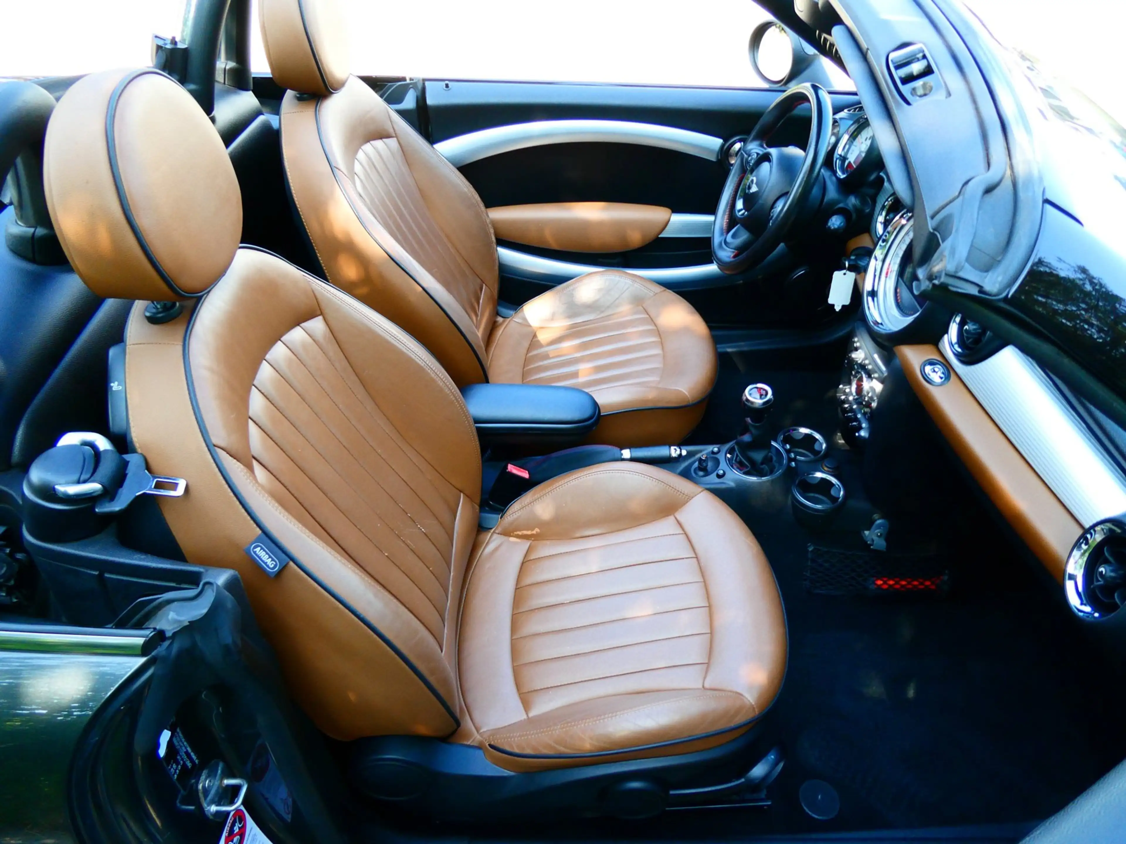 MINI Cooper Roadster 1.6 122pk 2e eig. 137.000km. Clima Leder Navi PDC — photo 11